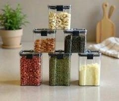 Customer photo review of Air-Tight Kitchen Storage Containers
