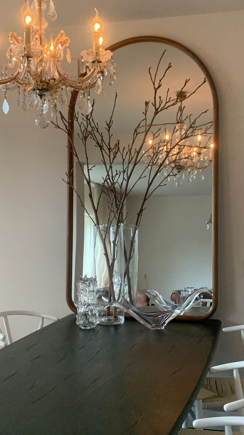 Customer photo review of Wandspiegel Luna Walnoot 180 × 100 cm