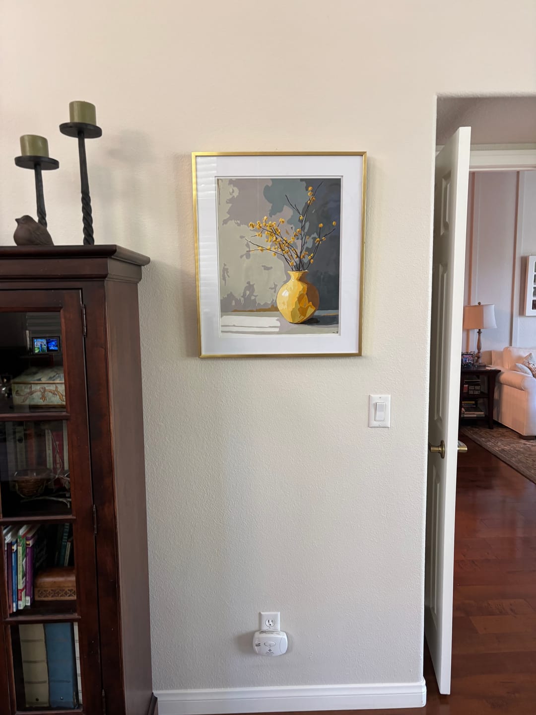 Customer photo review of Golden Vase | Paint by Number