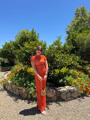 Customer photo review of Iza Dress by OFUURE - RENTAL