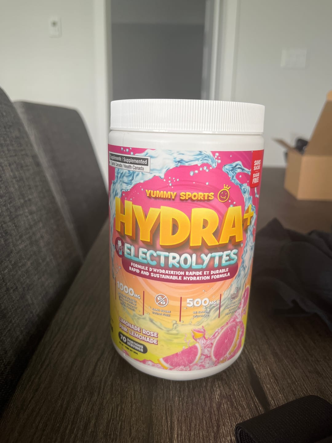 Customer photo review of Yummy Sports - Hydra + Électrolytes - 525g
