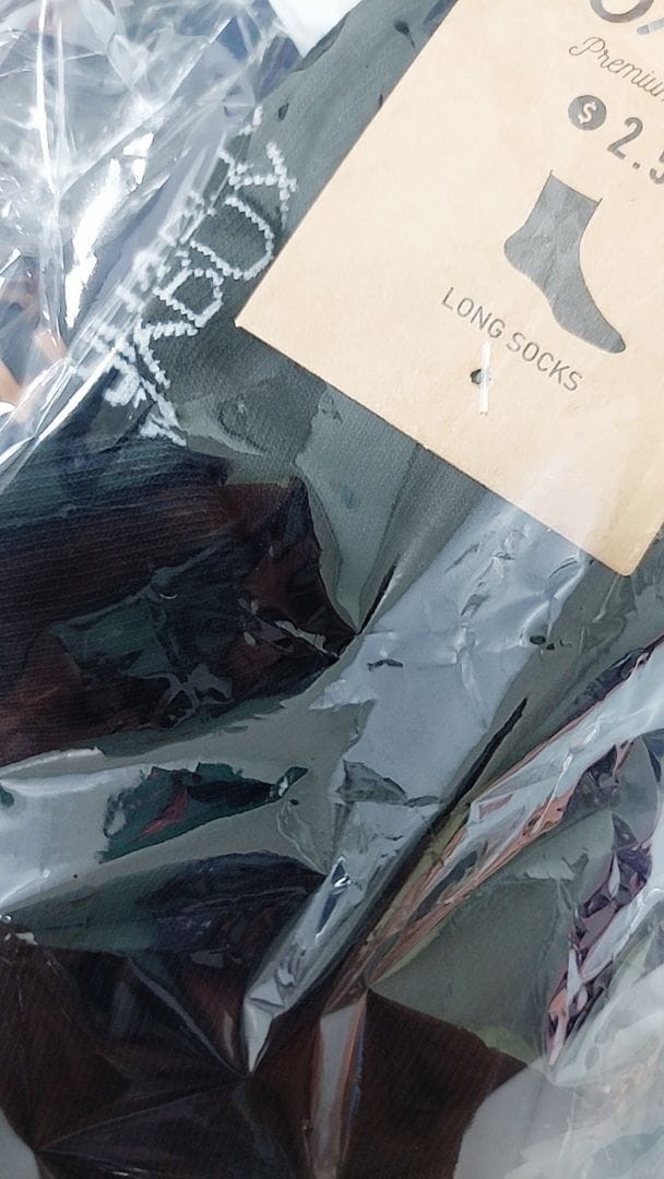 Customer photo review of [5 Pairs] Long Cotton Socks