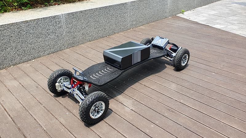 Customer photo review of Acedeck® Nyx Z3 Off-road Electric Skateboard 3.0-Best off-road electric skateboard