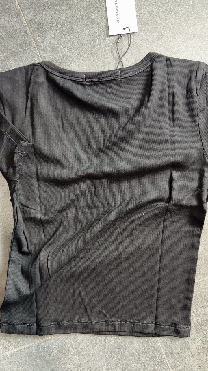 Customer photo review of Distressed Denim Shorts