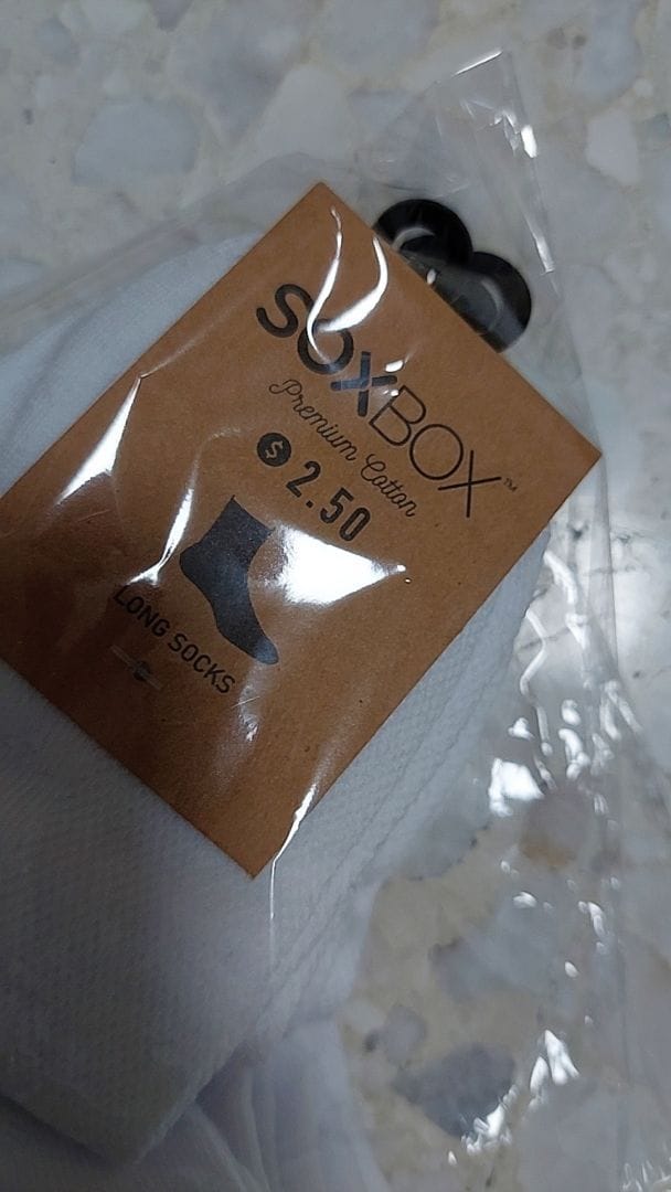 Customer photo review of [5 Pairs] Long Cotton Socks