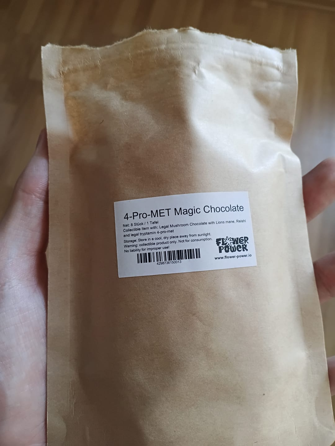 Customer photo review of 🍄 4-Pro-MET Magic Chocolate