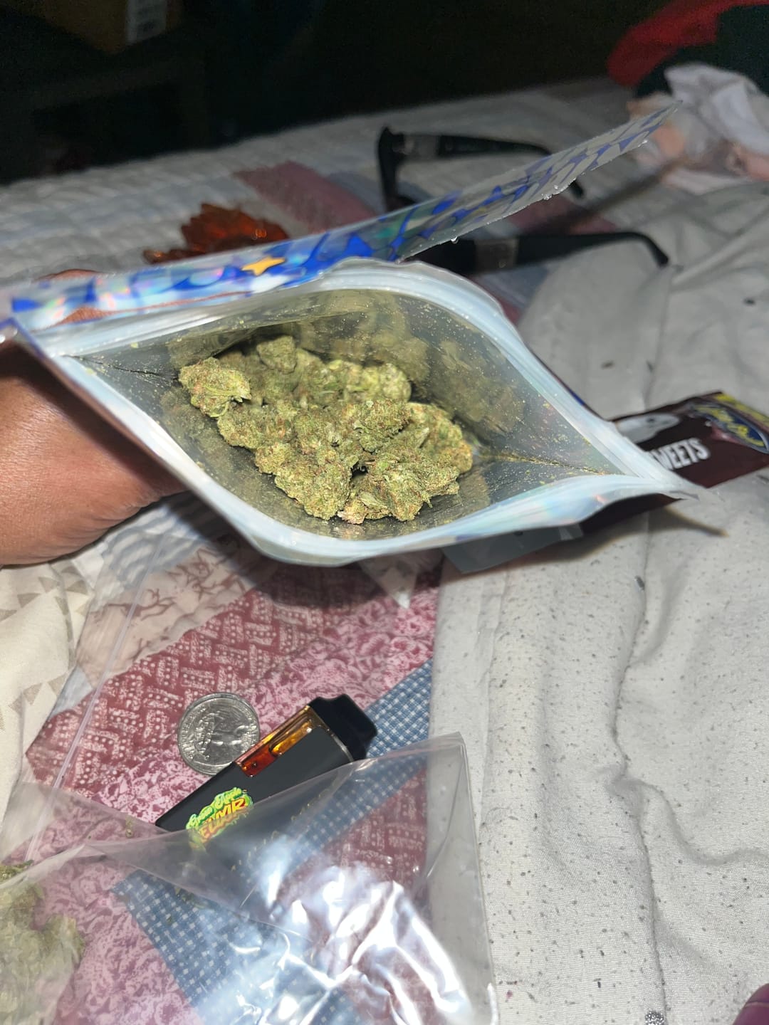 Customer photo review of Blueberry Muffin - 28 Grams - Indica