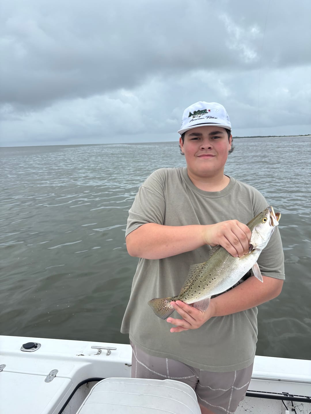 Customer photo review of Coike Fishing - All White Black Rope