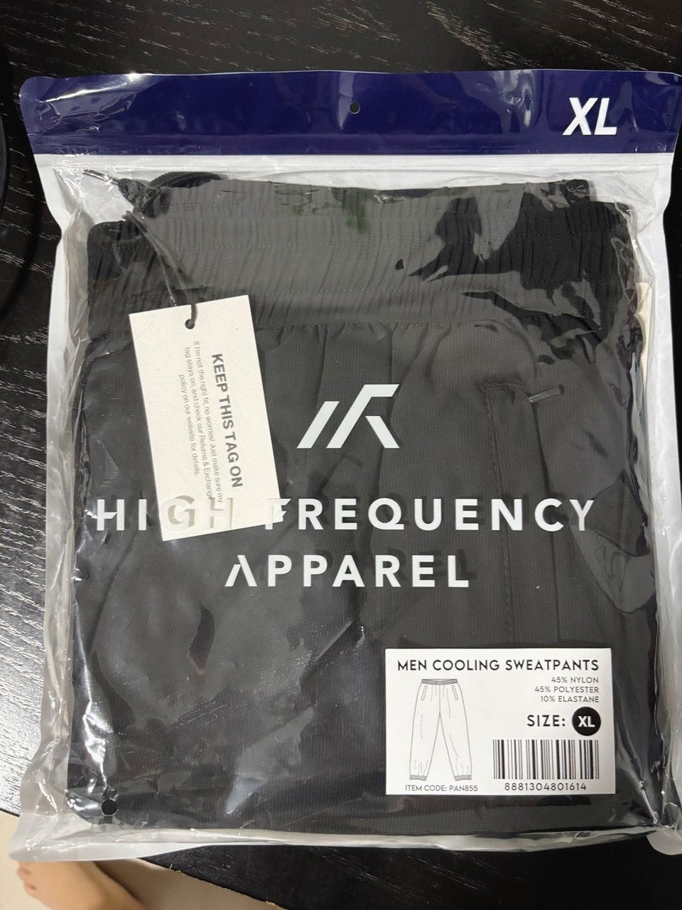 Customer photo review of Ultra Cooling Jogger Pants