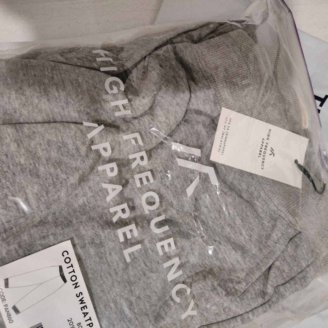 Customer photo review of Cotton Tapered Fit Ultra Soft Sweat Pants