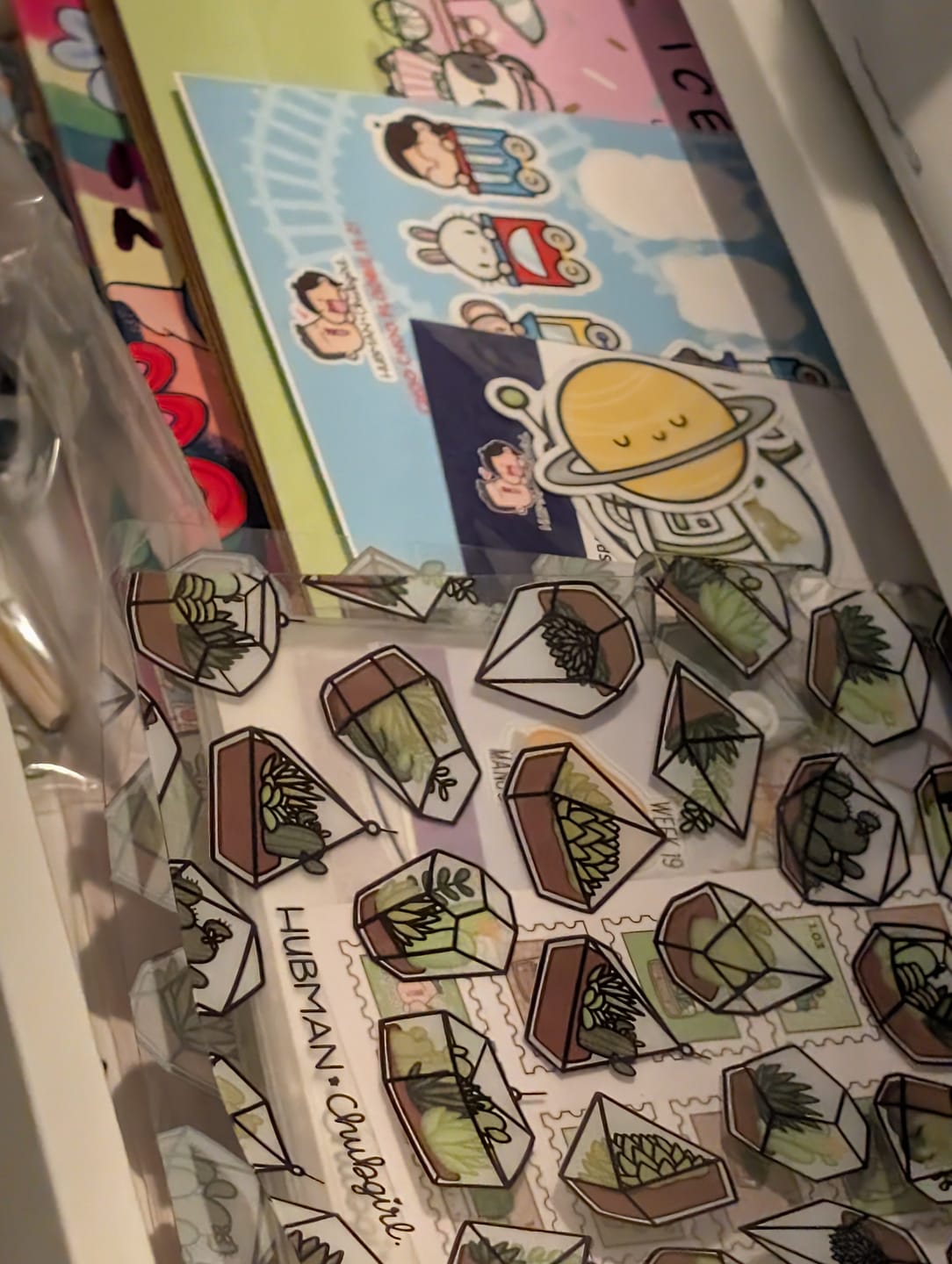 Customer photo review of Journaling Pals Sticker Sheet