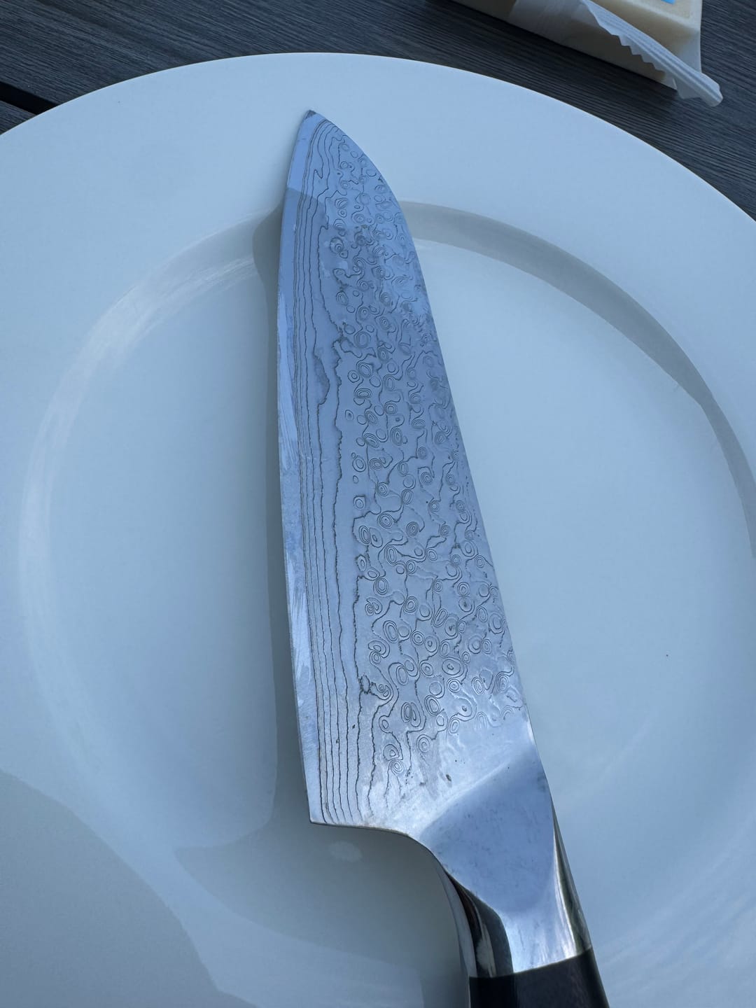 Customer photo review of Premium Damast Santokumesser