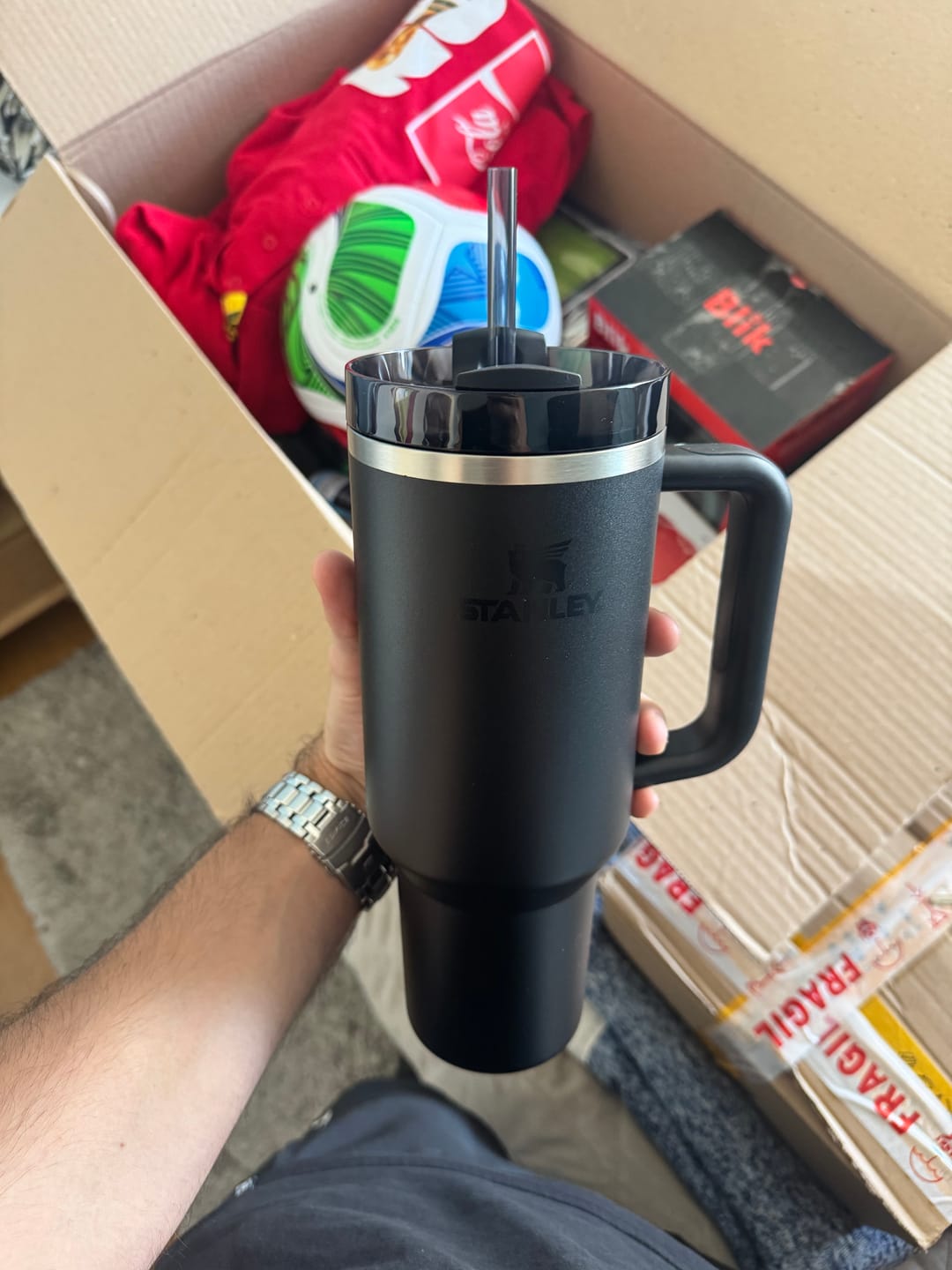 Customer photo review of Quencher H2.0 Adventure Black 2.0 | 1.18 lt
