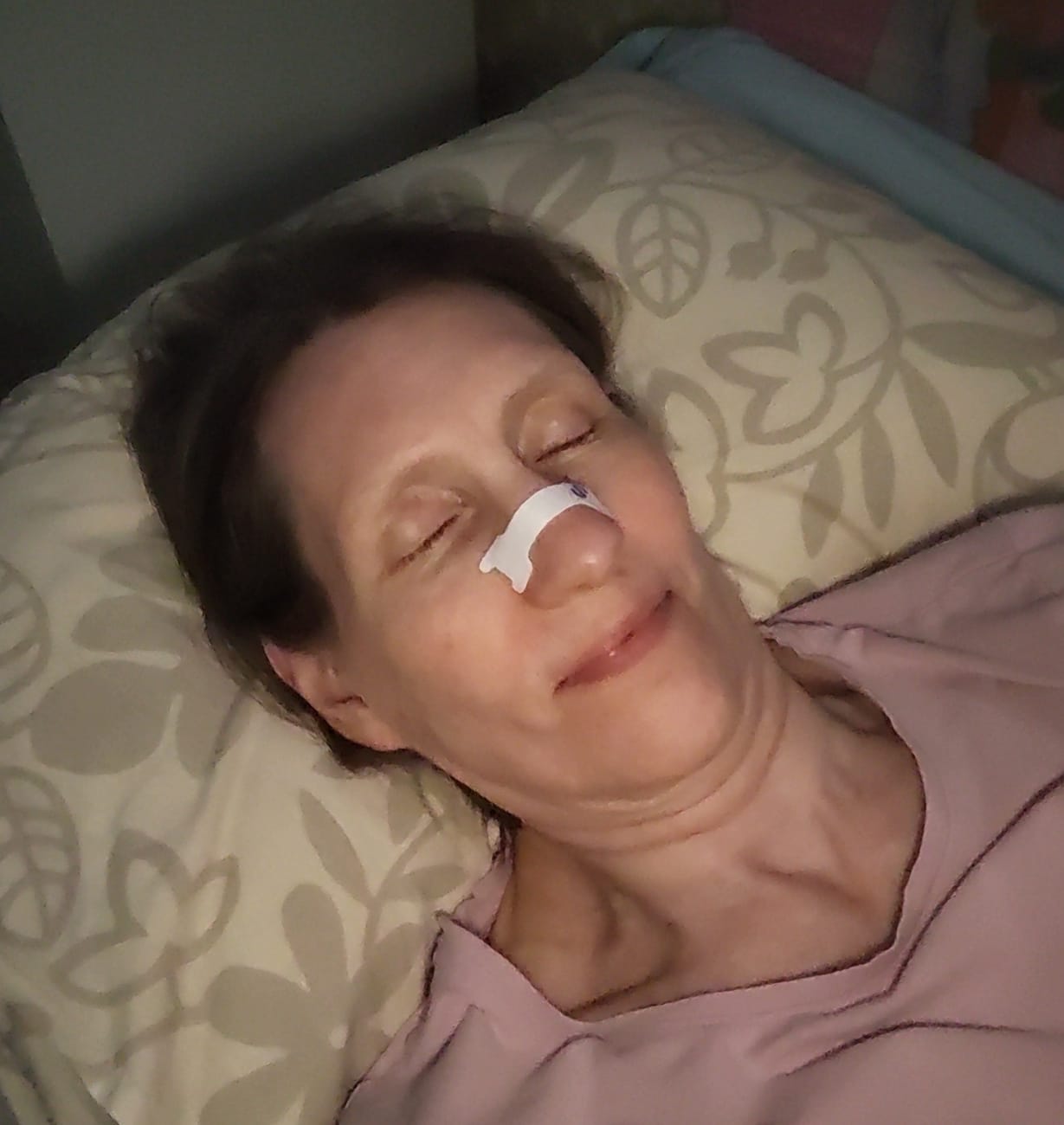 Customer photo review of Nuku Sleep Nasal Strips