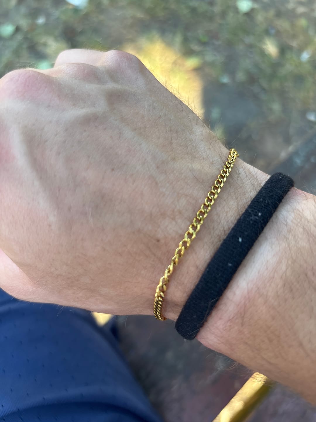 Customer photo review of Tilumé. Sada permanentých náramkov