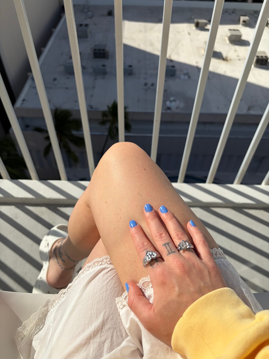 Customer photo review of Orchid Bloom Ring