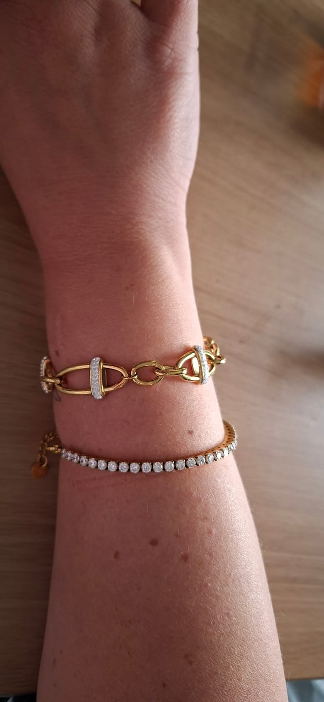 Customer photo review of Pre-order: Embellished Solas Bracelet