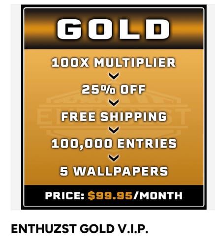 Customer photo review of ENTHUZST GOLD V.I.P.