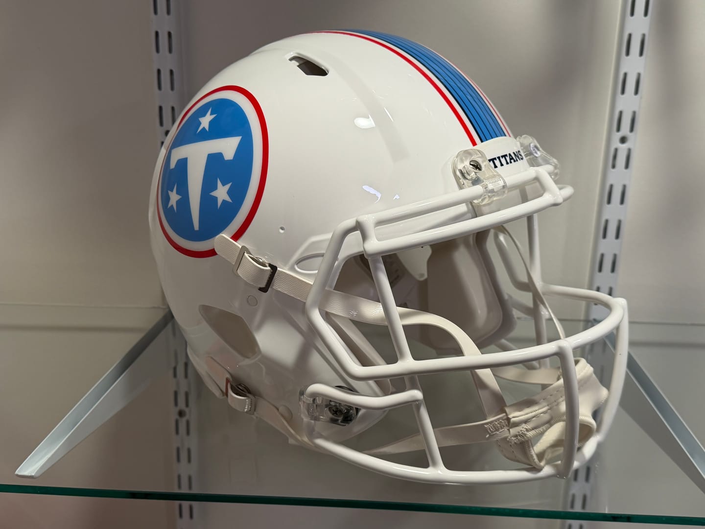 Customer photo review of Tennessee Titans Riddell Speed Authentic Helmet - NEW 2026