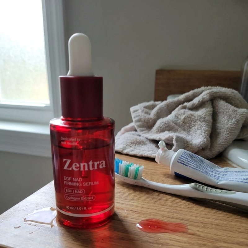Customer photo review of firming serum