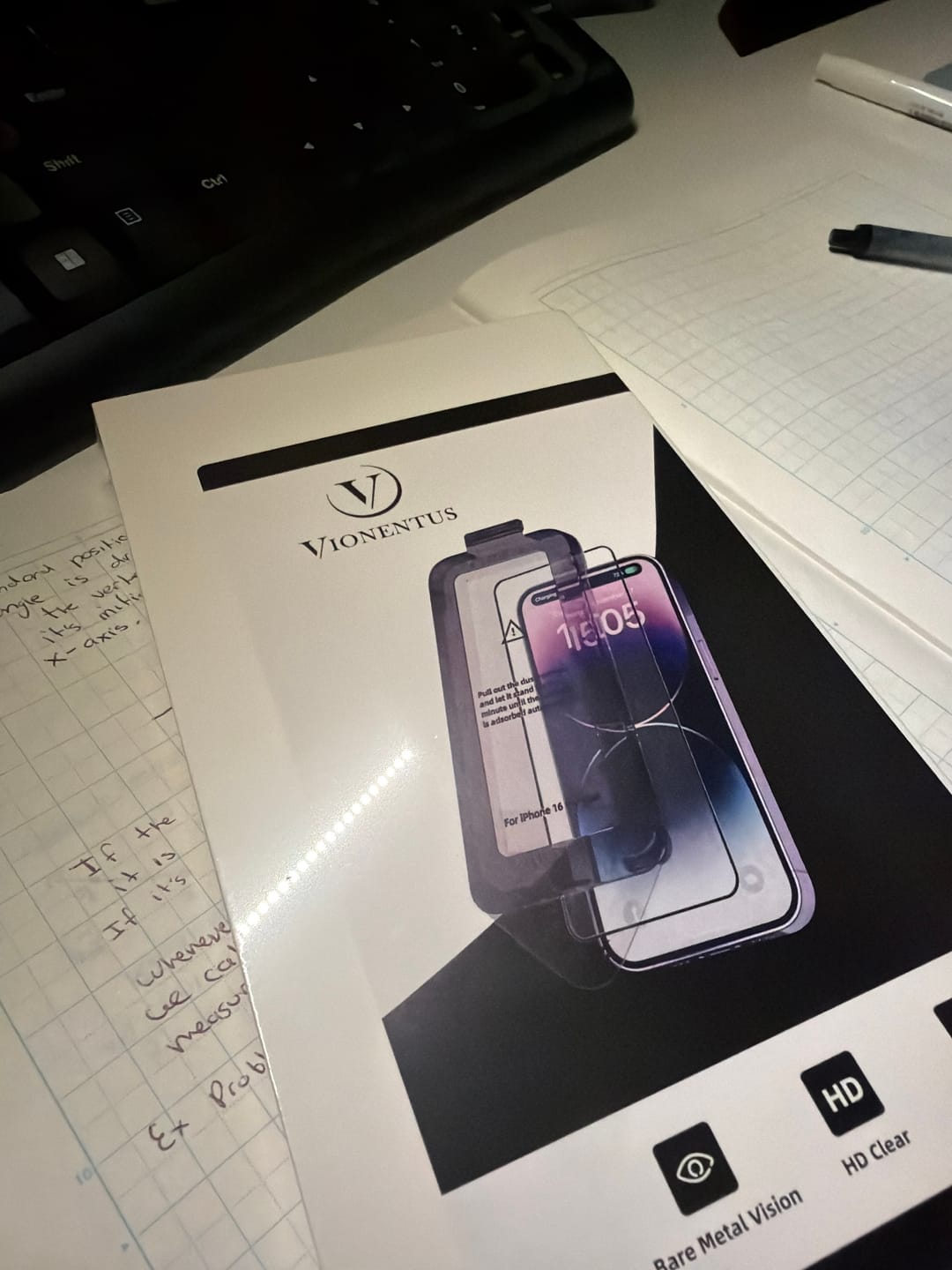Customer photo review of iPhone 17 Series Premium Screen Protector