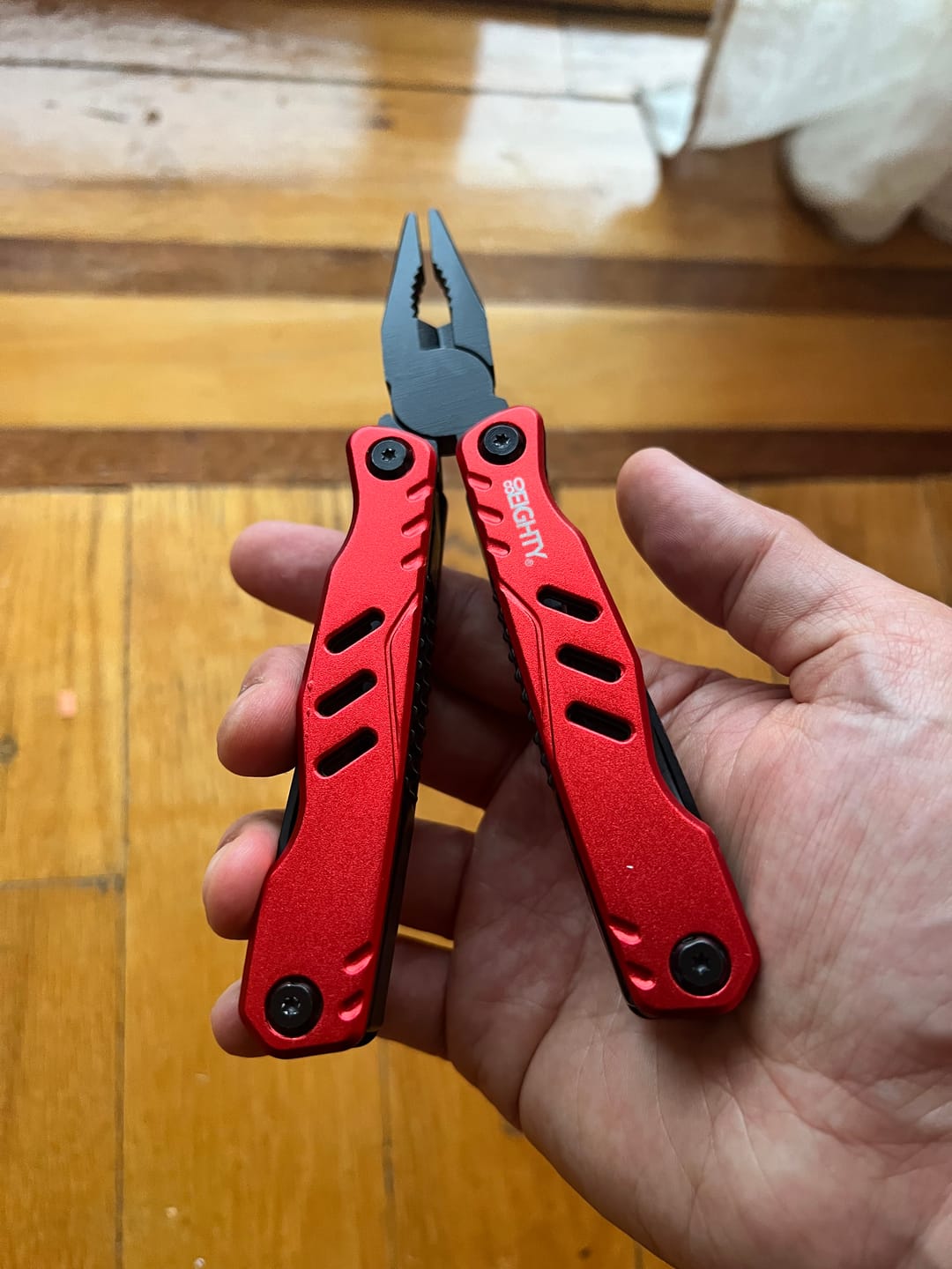 Customer photo review of 80Eighty® Multi-Tool - Red