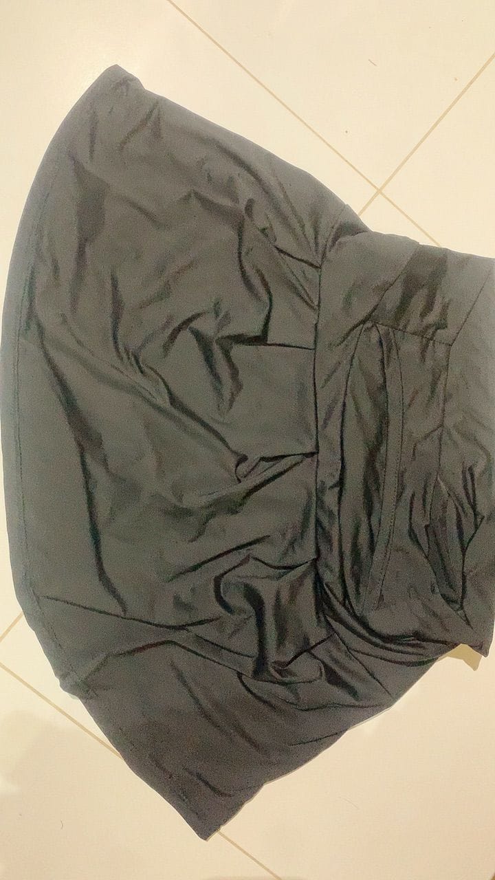 Customer photo review of Basic Cotton Pocket Skorts