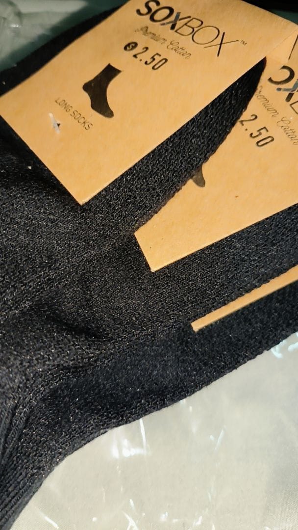 Customer photo review of [5 Pairs] Long Cotton Socks