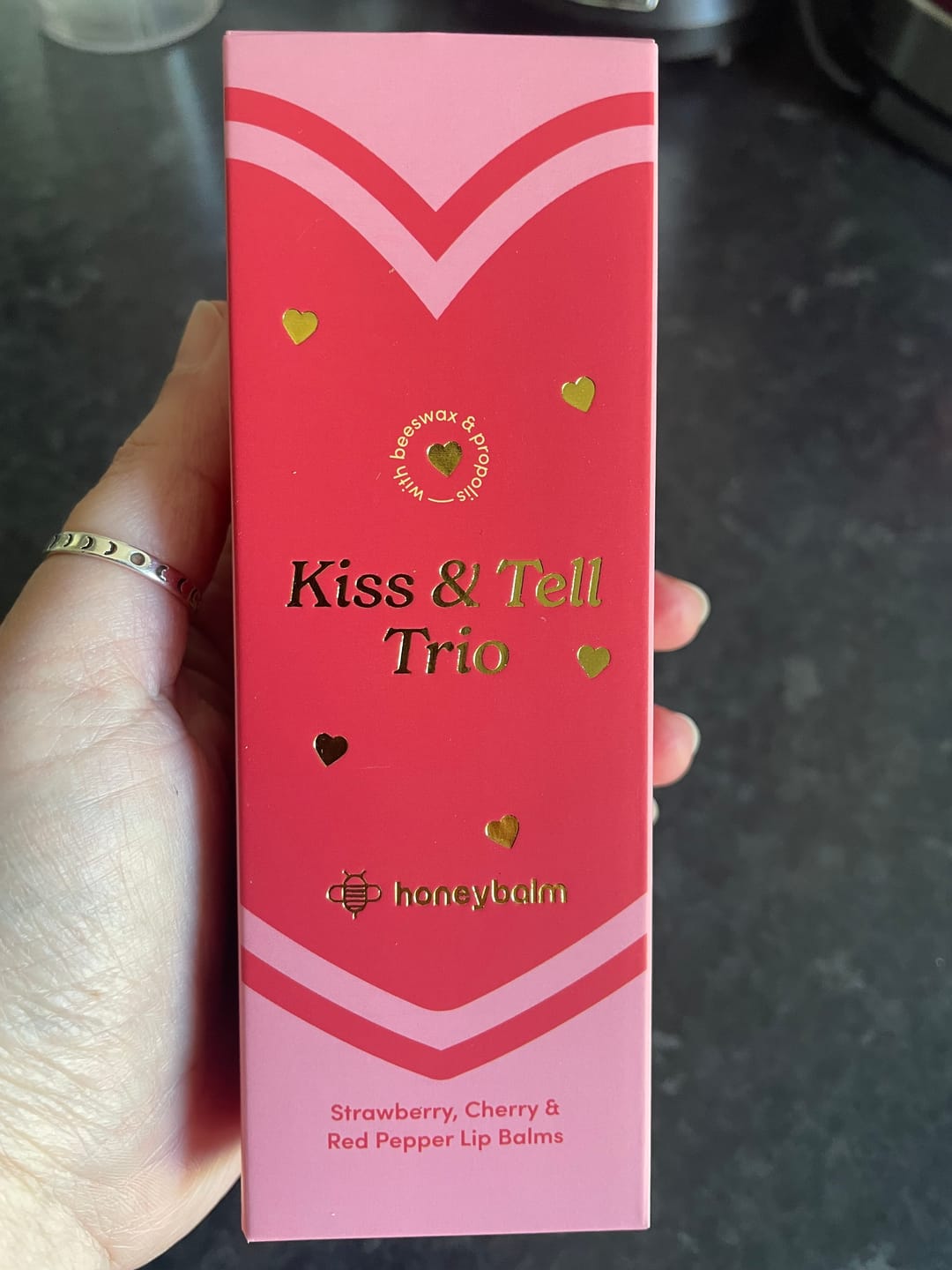 Customer photo review of The Kiss & Tell Trio