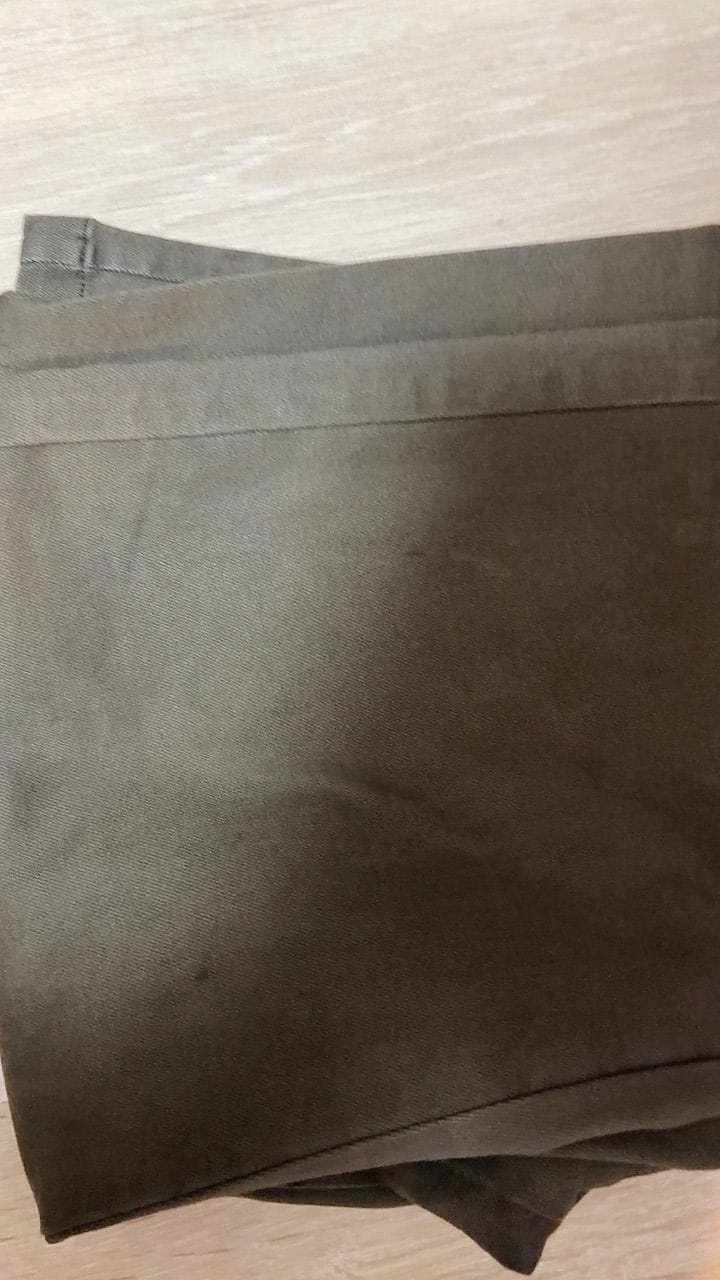 Customer photo review of Essential Stretch Cotton Pants
