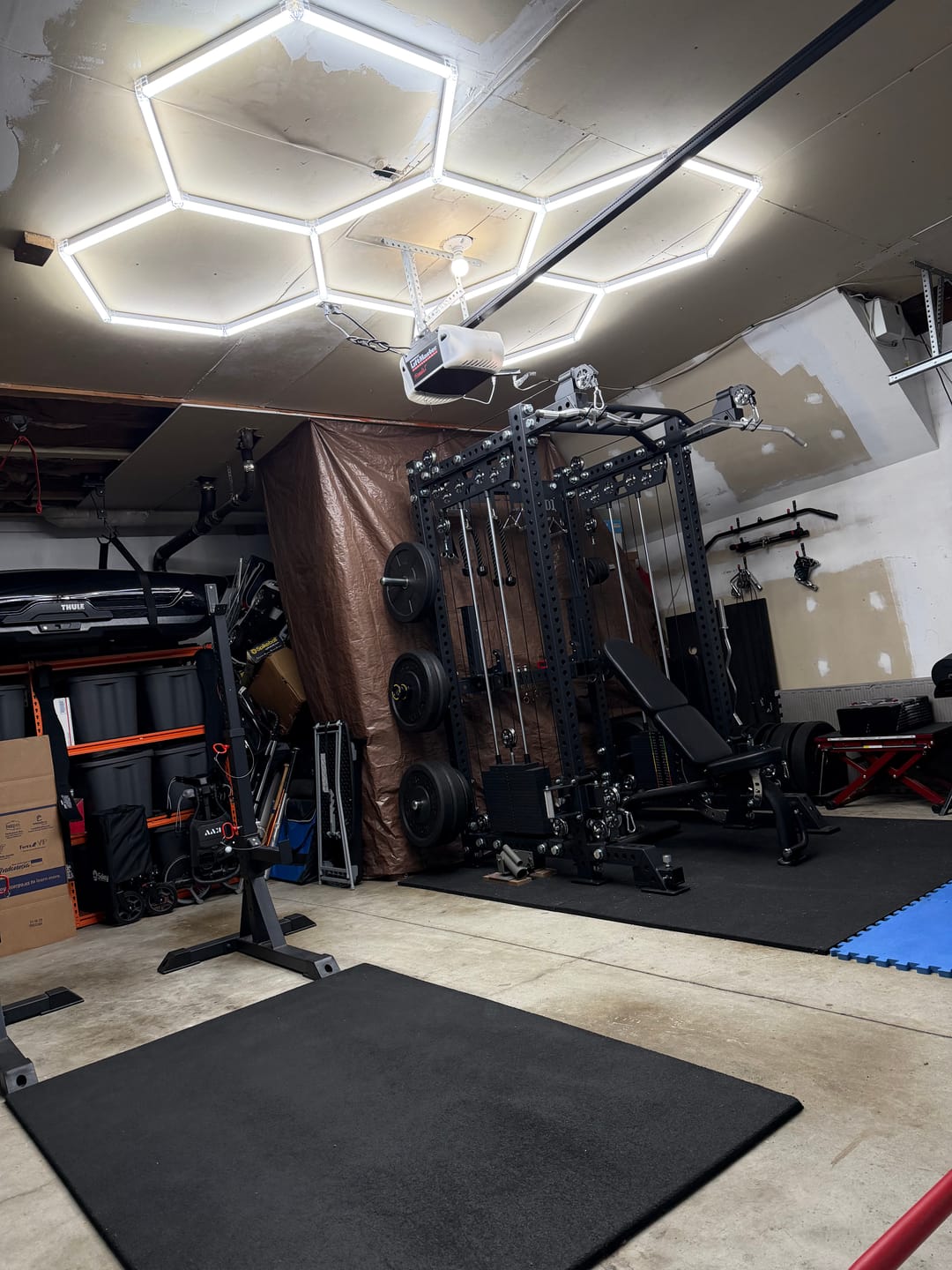 Customer photo review of HD1 Squat Rack Functional Trainer