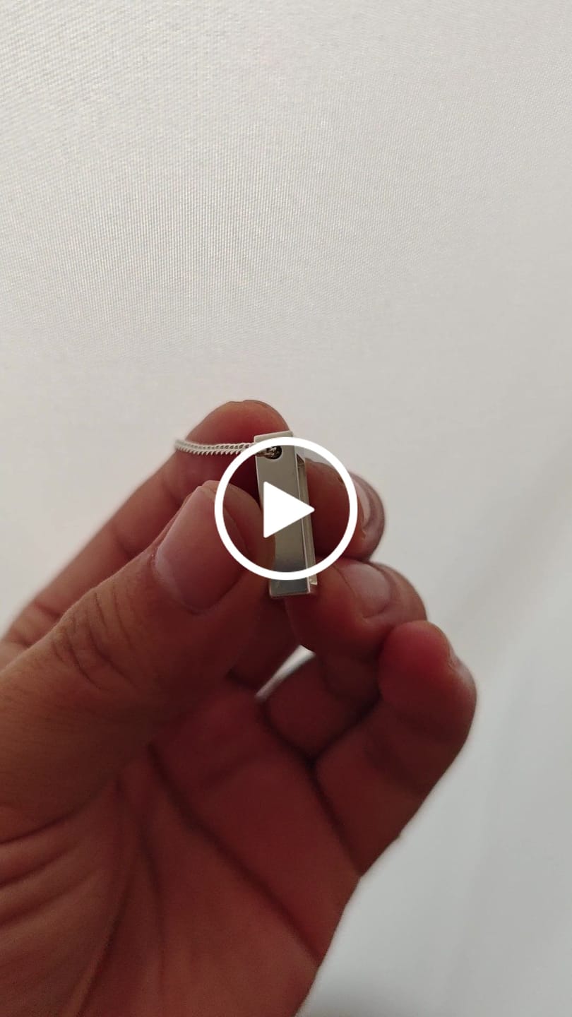 Customer video review of Handcrafted Energy Core Tritium Necklace