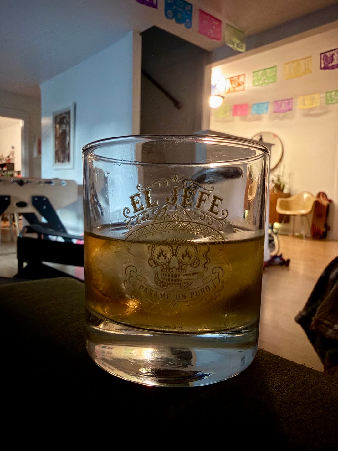 Customer photo review of El Jefe Pasame Un Puro Rocks glass 10.5 oz