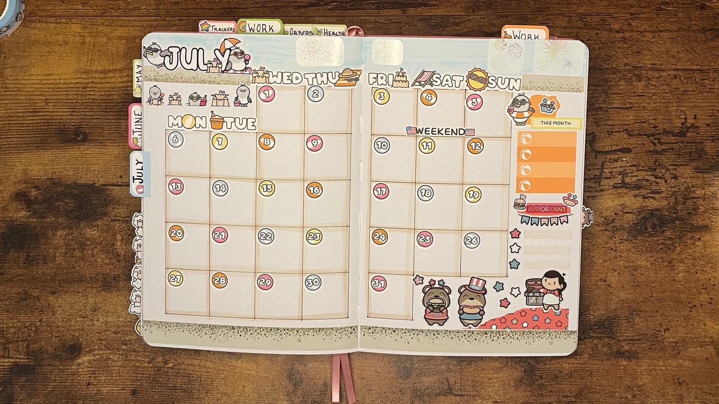 Customer photo review of Summer Otters Days and Date Covers