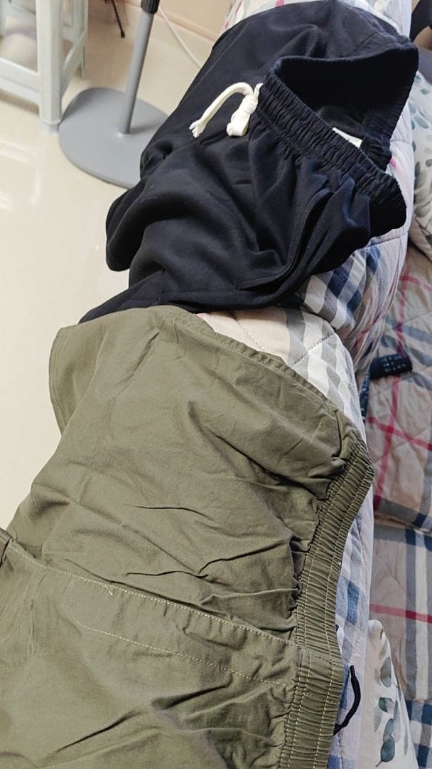Customer photo review of Unisex Easy Cotton Sweat Shorts