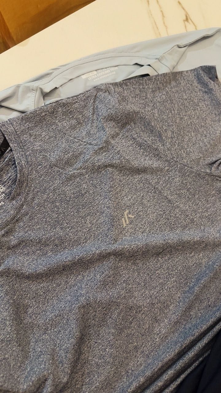 Customer photo review of Lux Cooling Dri-Fit Crew Neck Short Sleeve T-Shirt