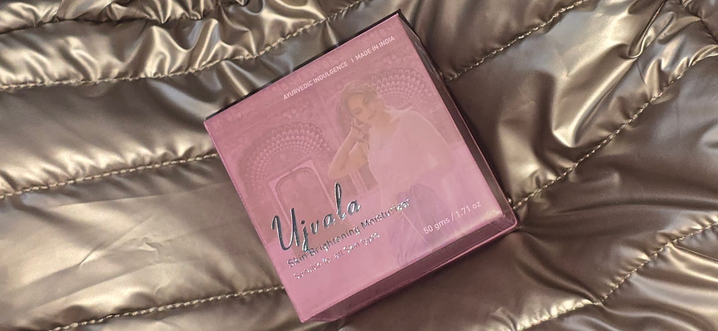 Customer photo review of Ujvala Skin Brightening Moisturizer