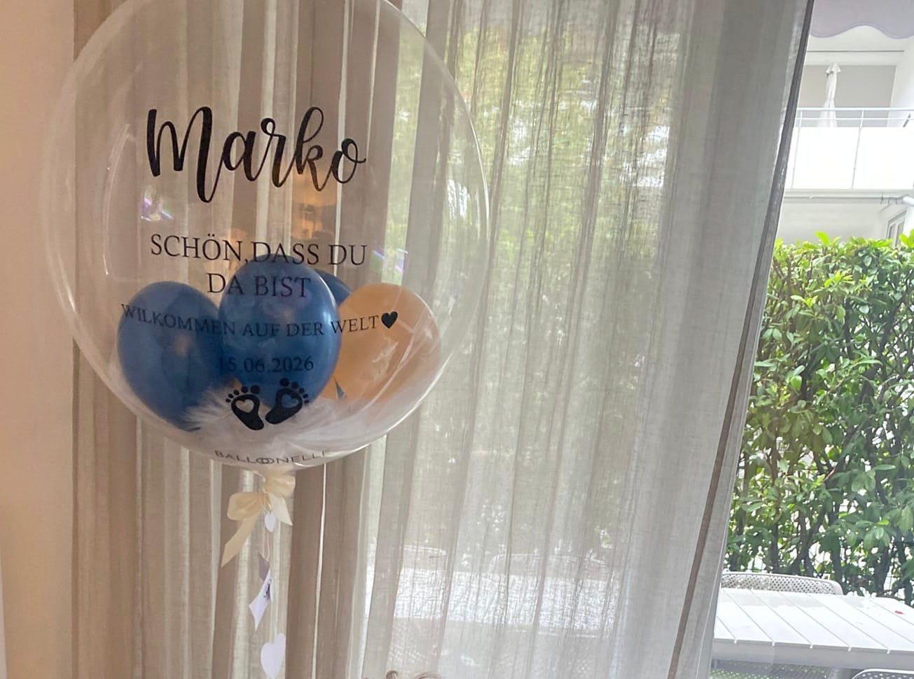 Customer photo review of Hallo Baby Designer Ballon