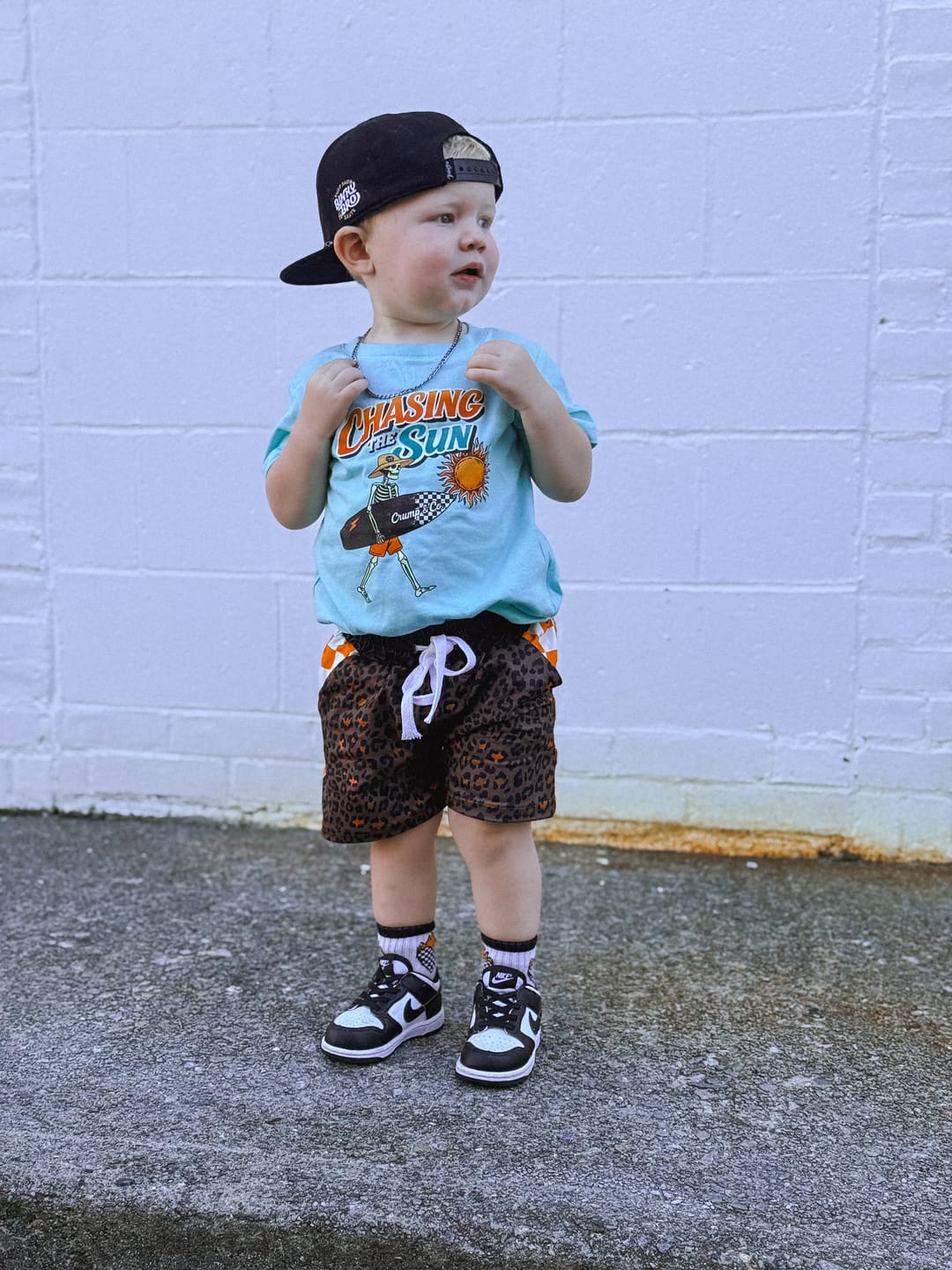 Customer photo review of Chasing Sun| Chill Blue T-shirt