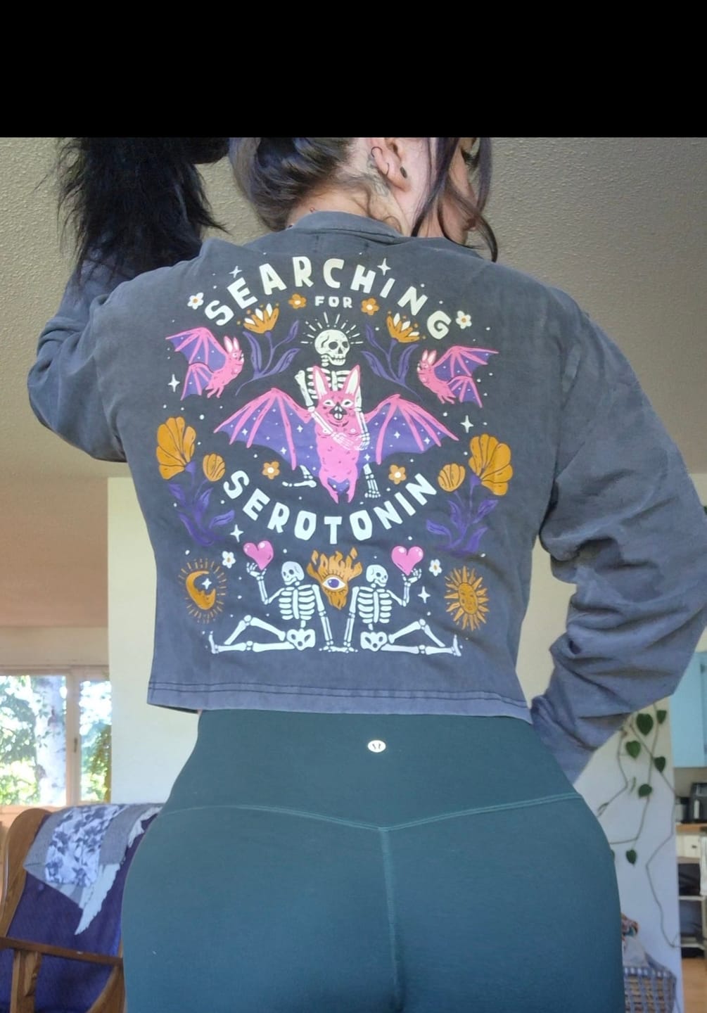 Customer photo review of Searching for Serotonin Long Sleeve