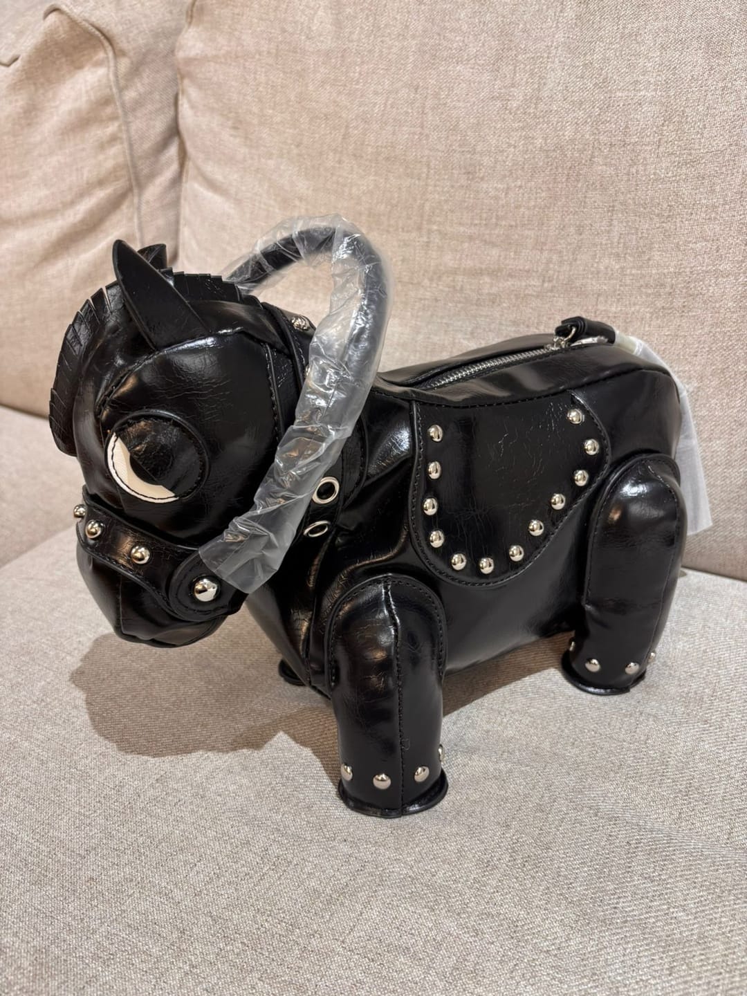 Customer photo review of Cavallo Handbag in Vegan Leather