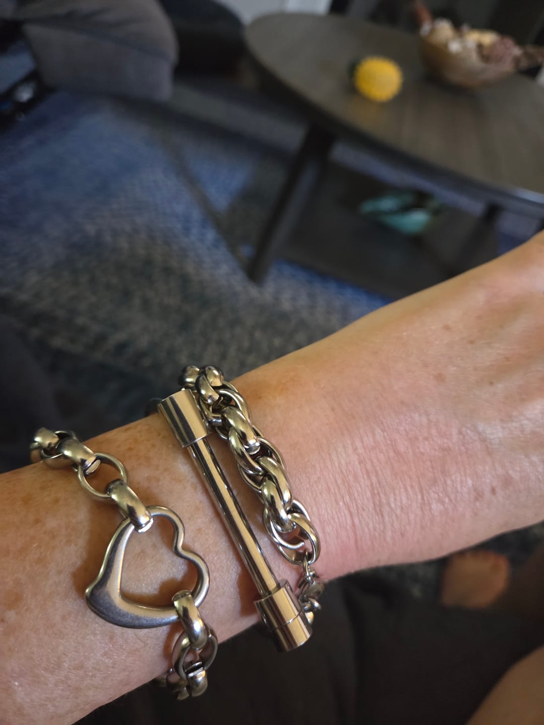 Customer photo review of Audra Bracelet Stack