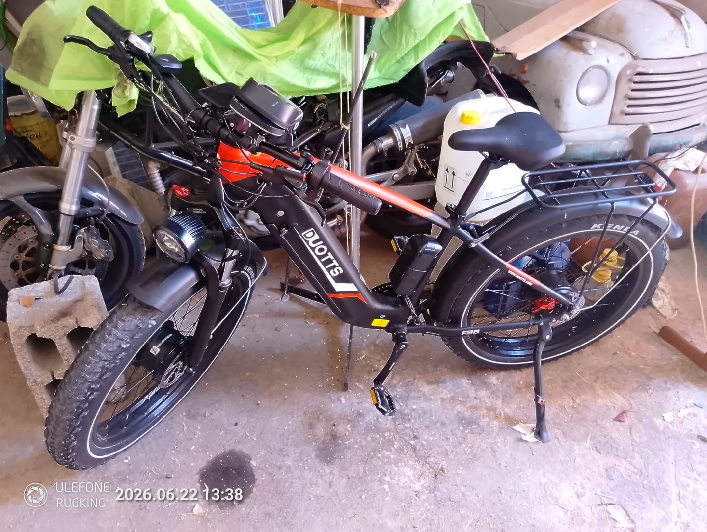 Customer photo review of DUOTTS F26 Electric Bike
