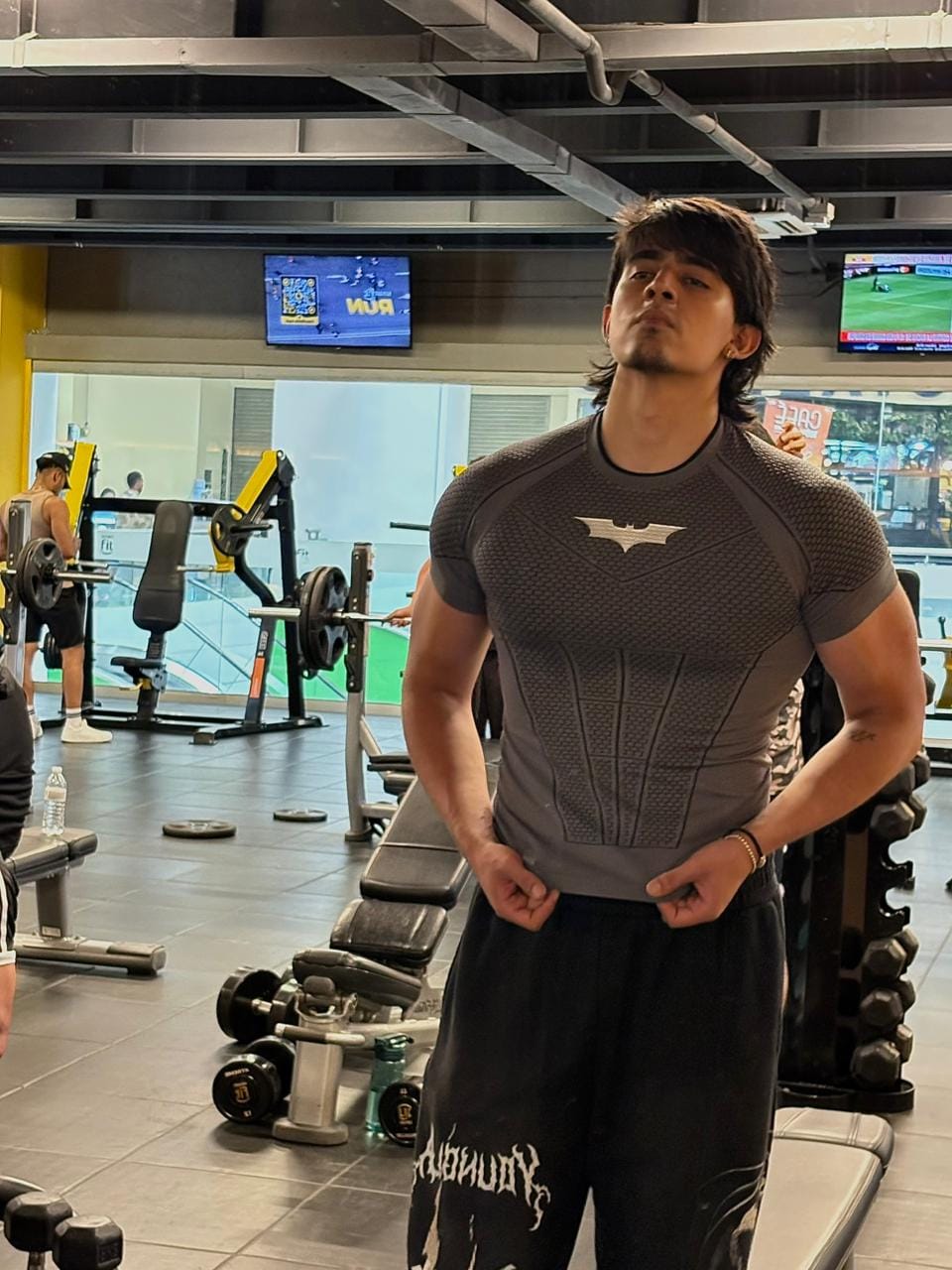 Customer photo review of 4259 - Batman Compression Tees