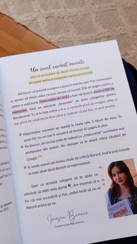 Recenzie cu fotografie de la un client despre Pachet Bacalaureat (Română + Matematică + Anatomie clasele XI-XII) Bacademia