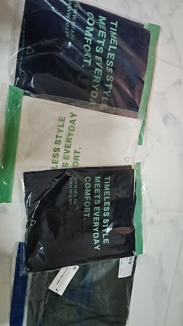 Customer photo review of Pocket Oversized T-shirt 270GSM