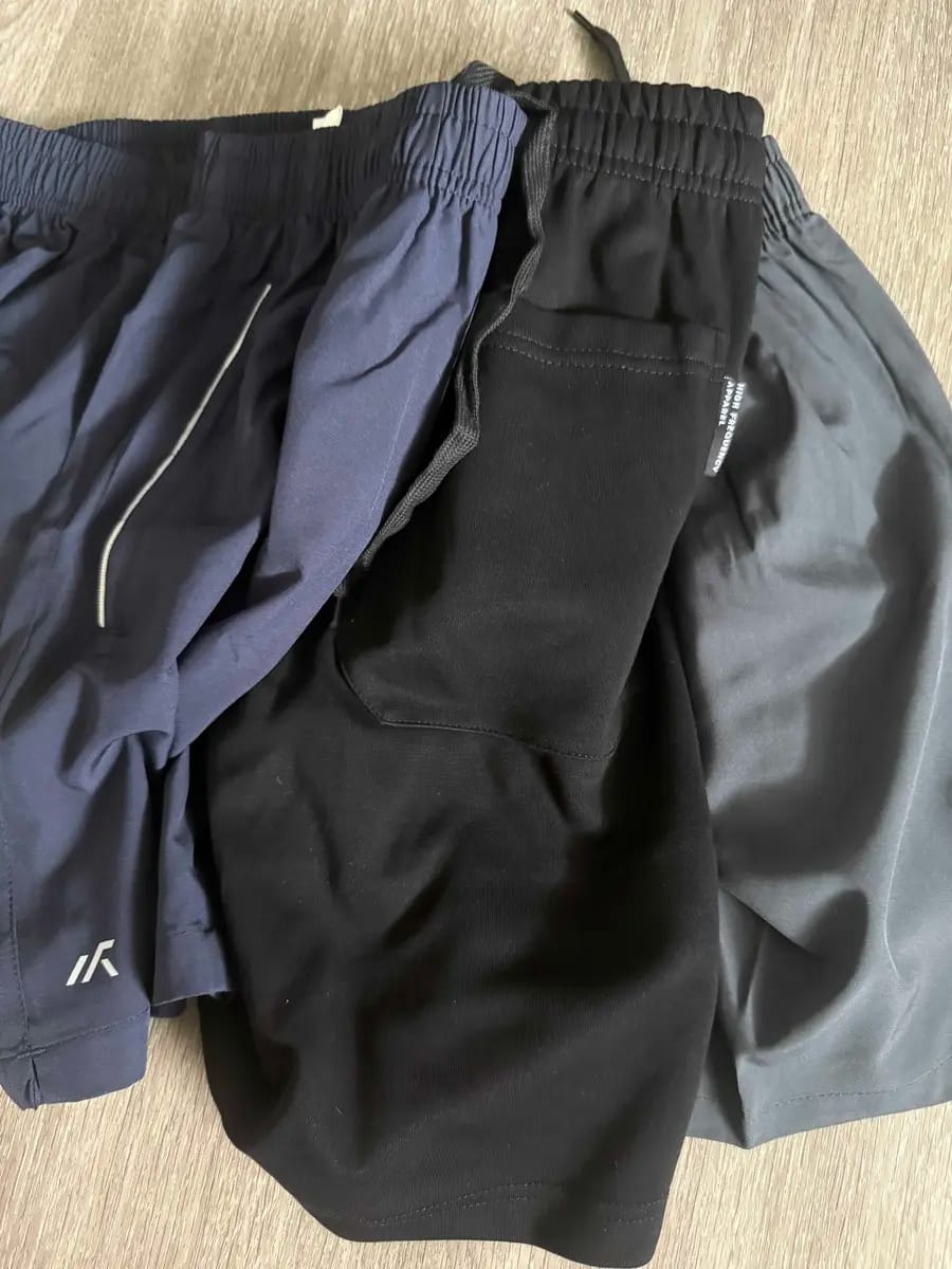 Customer photo review of Unisex Easy Cotton Sweat Shorts
