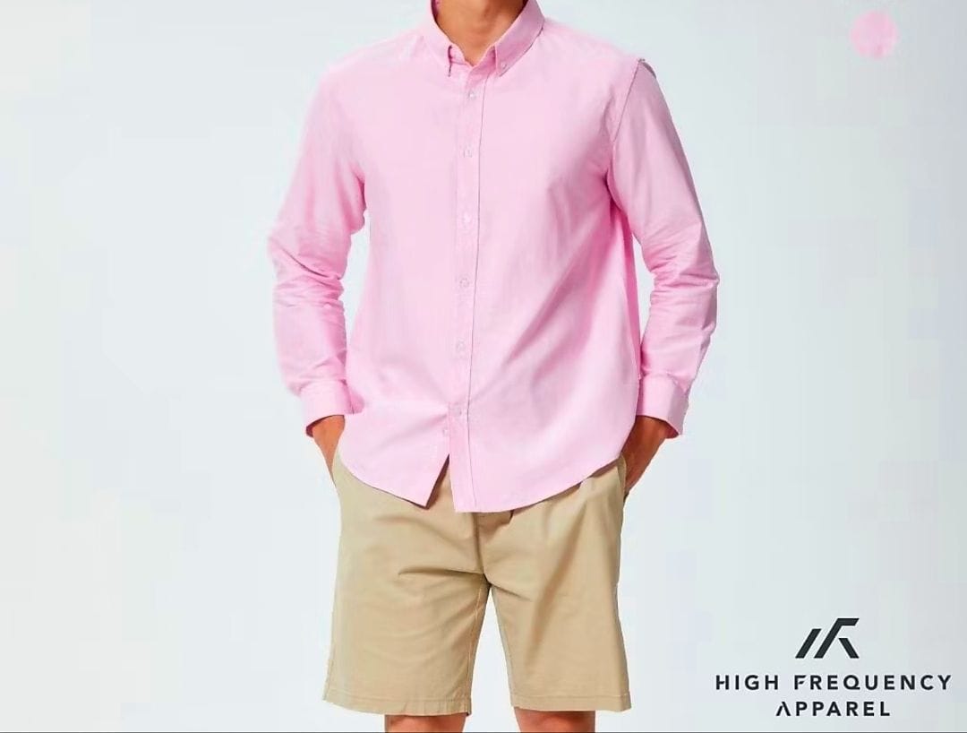 Customer photo review of Oxford Long Sleeve Relax Fitted Shirt - 100% Premium Cotton