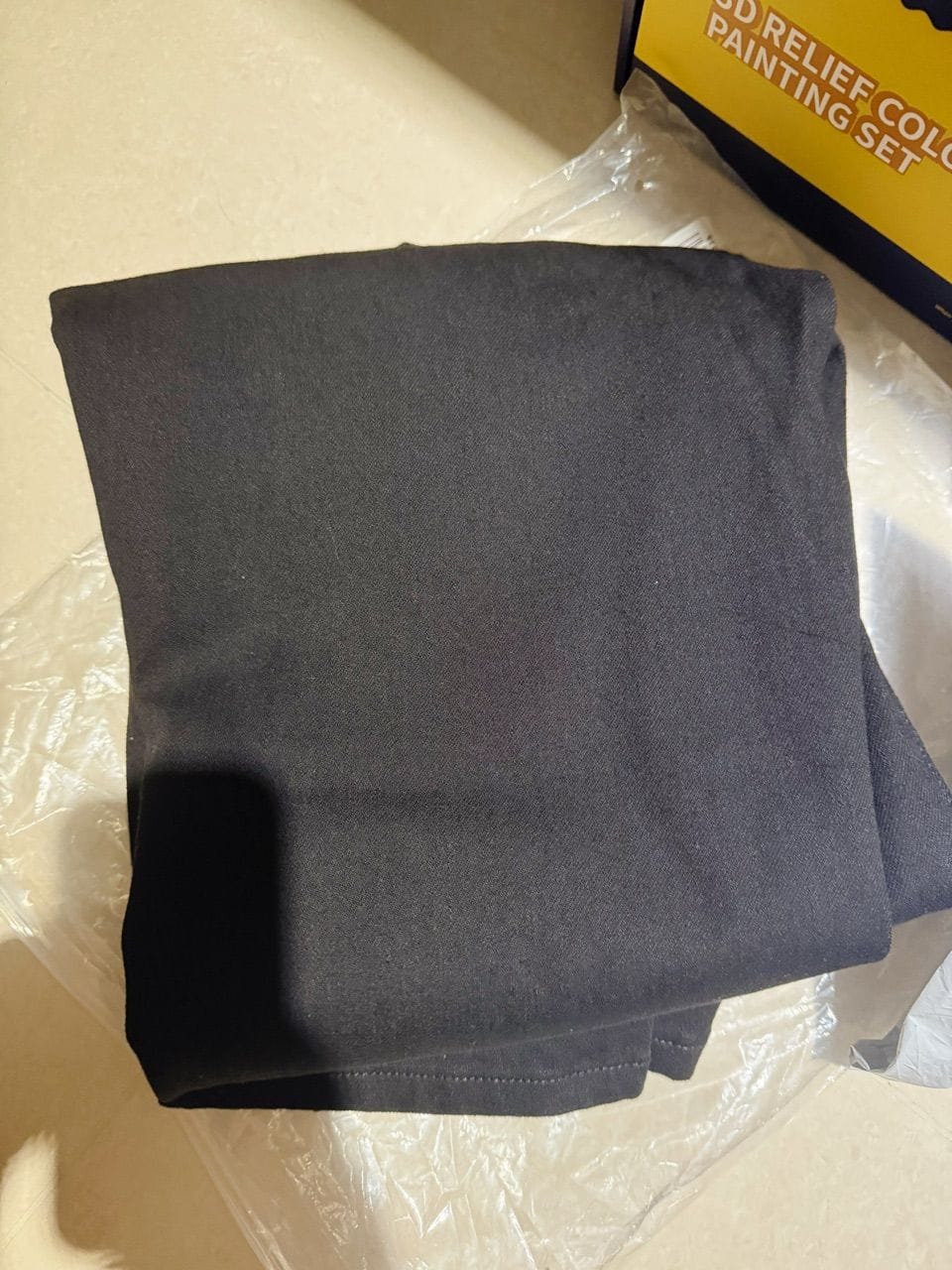 Customer photo review of BW High Waisted Ankle-Length Mom Denim Jeans