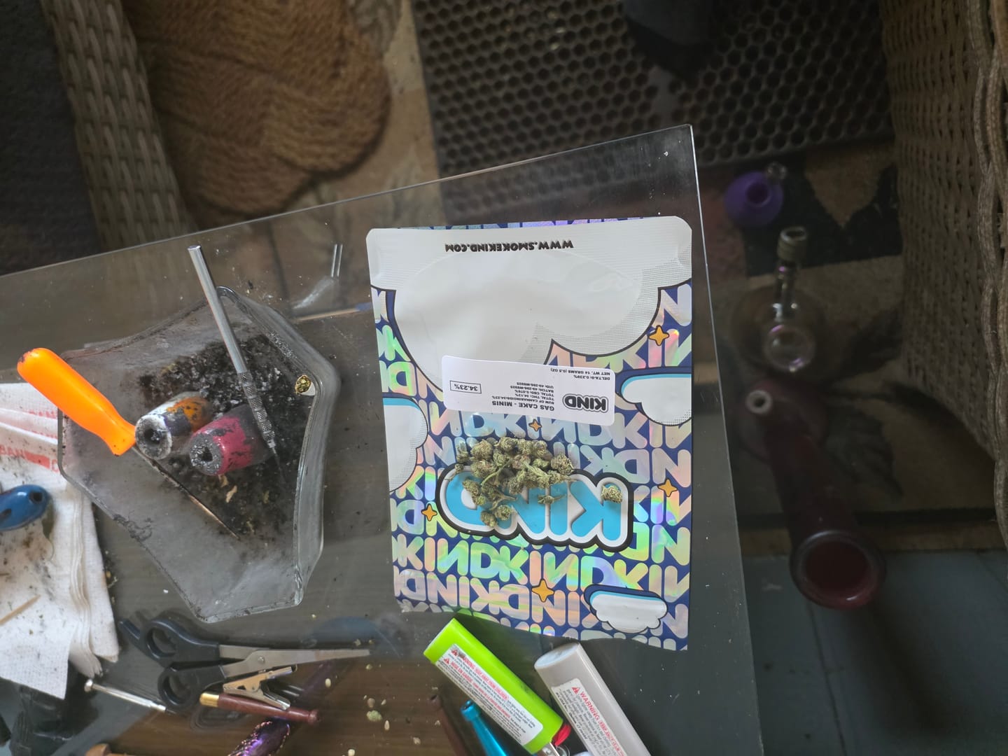 Customer photo review of Gas Cake - 14 Grams Littles - Indica